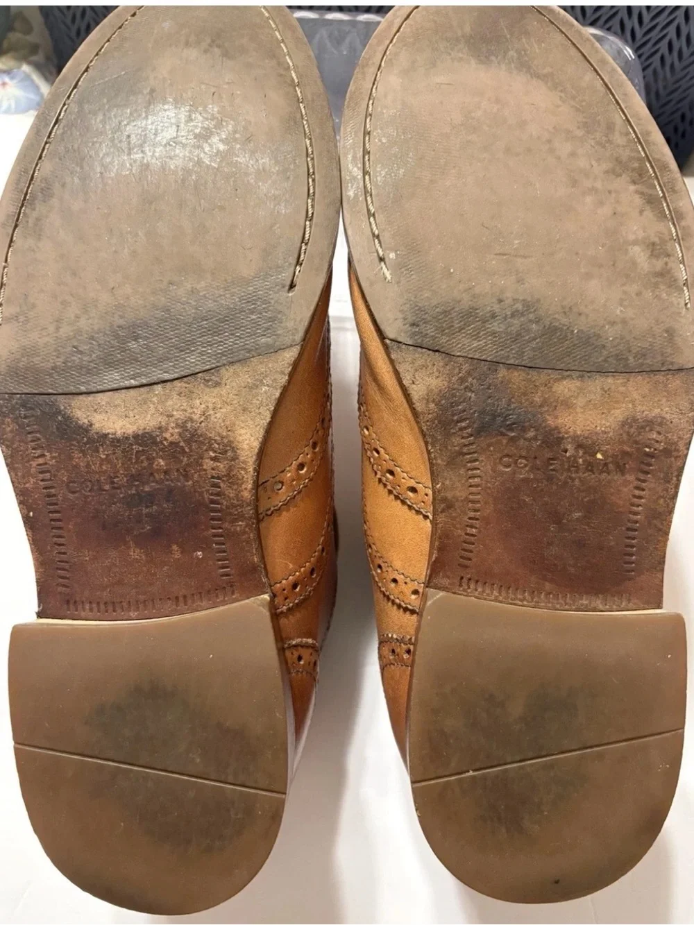 Cole Haan tan leather
